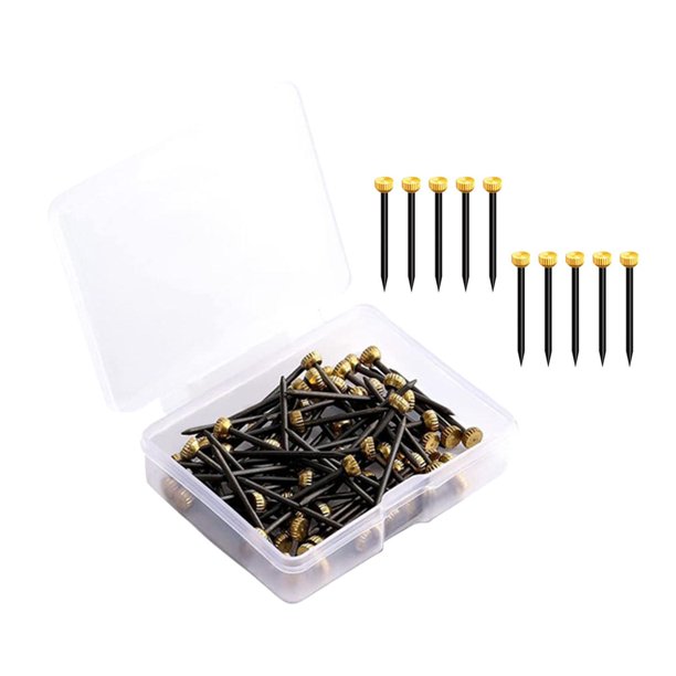 90x Clavos para colgar cuadros Clavos de pared para colgar cuadros Clavos de ferretería para espejos
