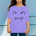 thumbnail image 2 of UFOUND Toddler T Shirt Tops Boys Girls Autumn Long Sleeve Cartoon Cat Prints Tshirts Cute, 2 of 4