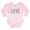 Petal Pink, variant on CafePress - Love Makes A Family Infant Creeper Body Suit - Long Sleeve Cotton Baby Bodysuit