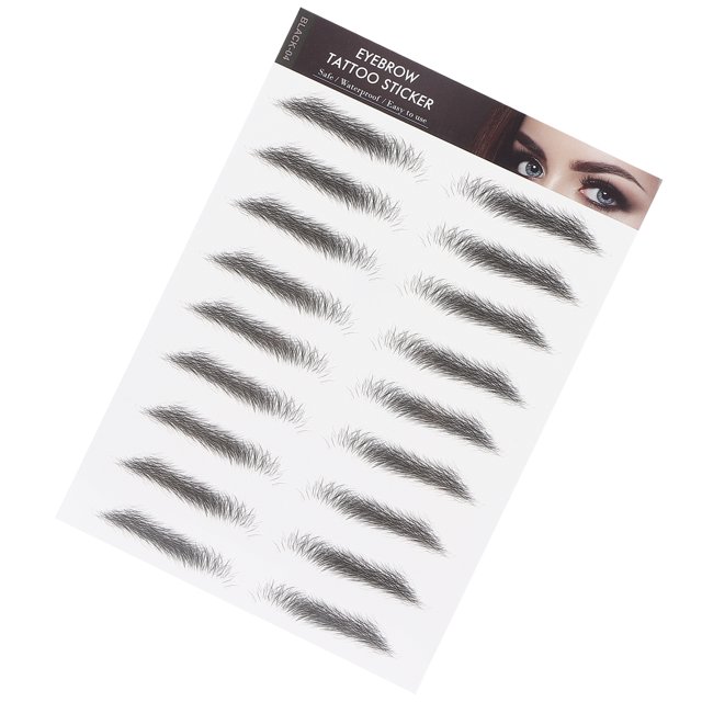 Eyebrow Sticker Eyebrow Sticker Waterproof Eyebrow Sticker Makeup Eyebrow Sticker Long Lasting Eyebrow Transfers Sticker Household Portable Women Eyebrow Sticker