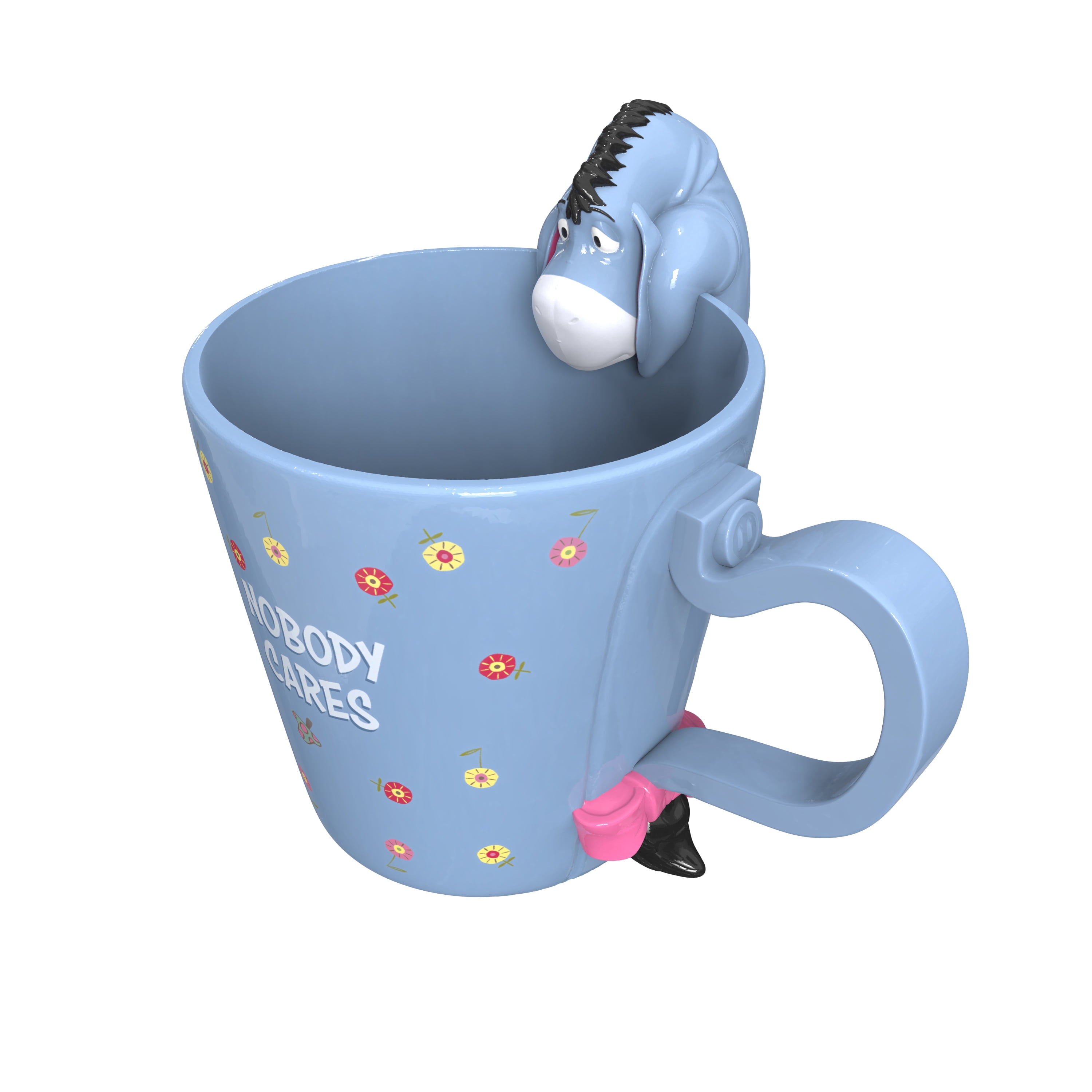 Zak Designs Eeyore Sculpted Ceramic Mug 12.5oz - Disney Winnie the Pooh Collectible