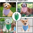 thumbnail image 5 of Bandanas pour Chiens Lavables en Coton Triangle Foulards Réversibles pour Petits Moyens Grands Animaux, 5 of 5