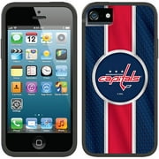 Washington Capitals Jersey Stripe Design on Apple iPhone 5SE/5s/5 Switchback Case by Coveroo