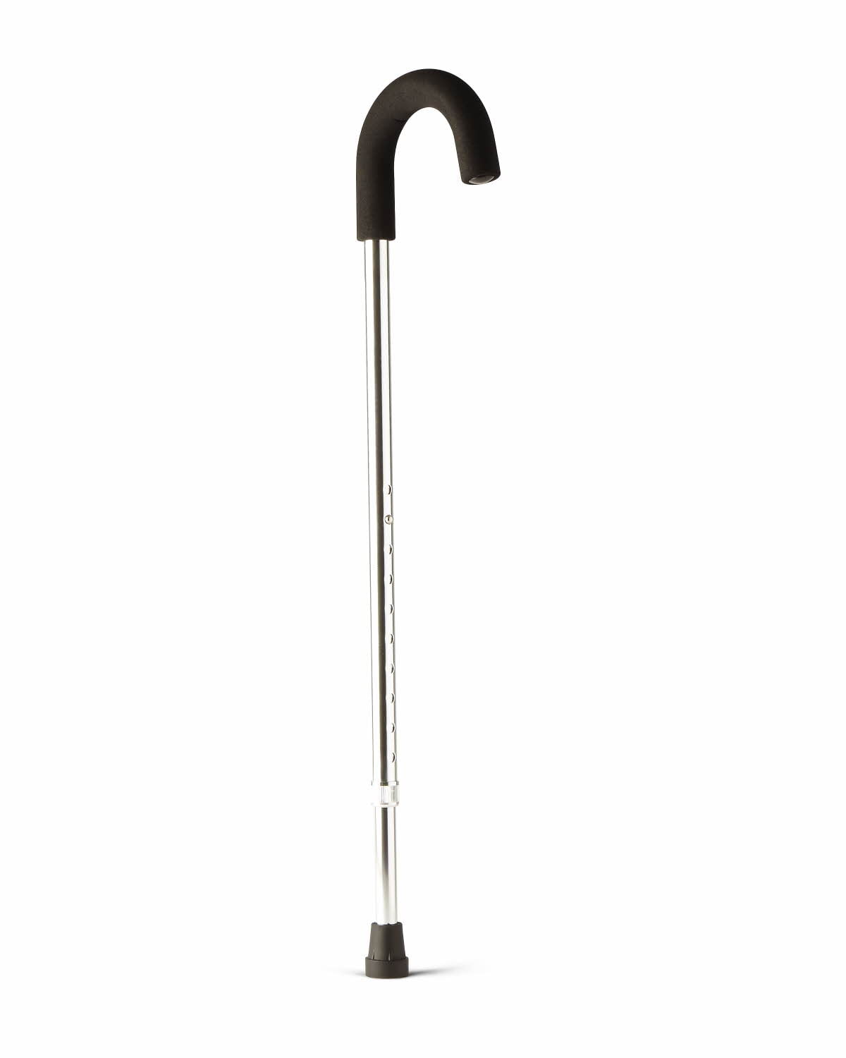 Medline Standard Aluminum Canes, Chrome