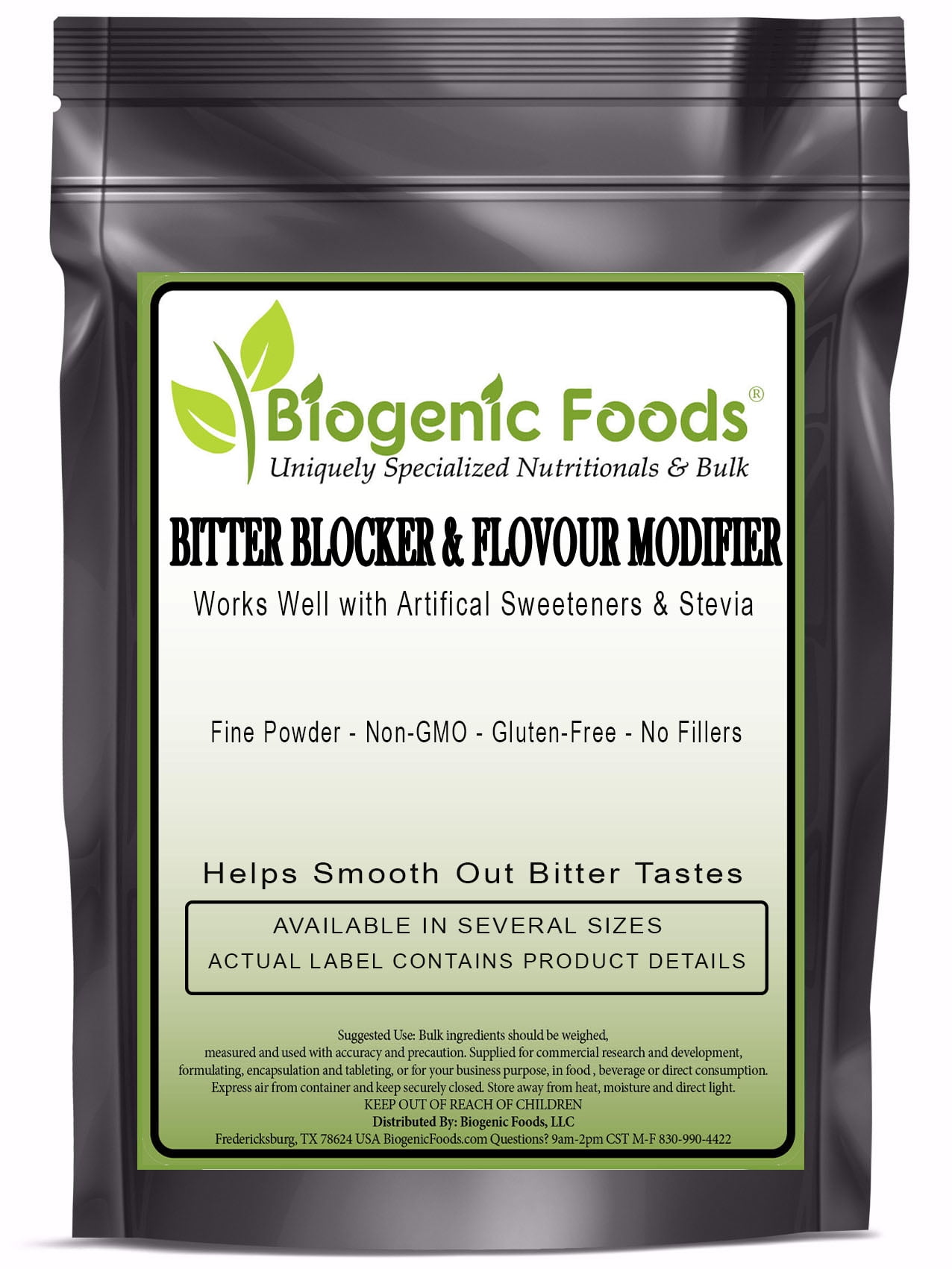 Bitter Blocker NonGMO & Natural Sugar Flavor Taste Modifier