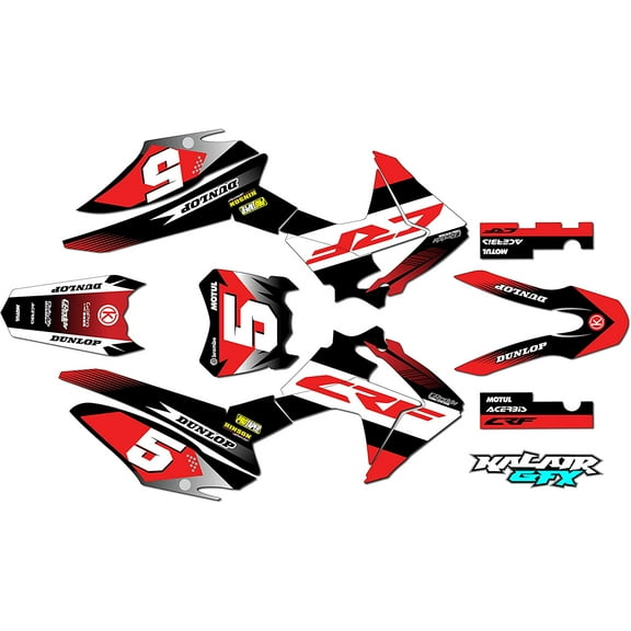 Kalair GFX Graphics Kit for Honda CRF125F (2013-2018) Turbo Series