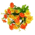 thumbnail image 2 of Artificial Bouquet Artificial Bouquet Faux Bouquet Fake Flowers Artificial Flowers Daisy Bouquet Chrysanthemum Bouquet 28 Heads Home Decor Flowers D Faux Bouquet, 2 of 2