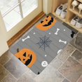 thumbnail image 4 of Pumpkin Spooky Door Mat,Home Decor Happy Halloween Low-Profile Door Mat 17x30 Inch Door Mats for Outdoor Entrance Entry Entryway, 4 of 6