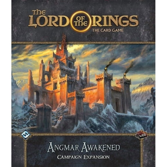 The Lord Of The Rings: The Card Game Angmar Awakened Expansion for Ages 14 , from Asmodee