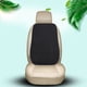 thumbnail image 4 of Juego de tres cojines de lino para asiento de coche | Cojín de respaldo transpirable y ventilado | Funda antideslizante y resistente al desgaste para todo tipo de clima, ideal para sedán, SUV y, 4 of 5