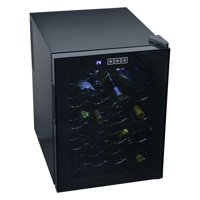 Koolatron 20 bottle Single Zone Wine Cooler with Digital Dontrols WC20, Black