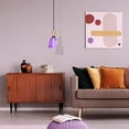 thumbnail image 3 of Next Glow Decorative Light bulb Eq 20W, ICE Style Decorative Light Bulbs Shaped E26 55 Lumen - Purple, 3 of 6