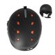 thumbnail image 4 of Equipo De Protección De Esquí Para Adultos, Operación Con 1 Mano Cuerpo De Espuma EPS Casco Para Deportes De Nieve Amortiguación Integrada Para Snowboard ANGGREK Negro, 4 of 8