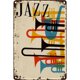 thumbnail image 2 of Jazz Plate Metal Tin Sign Placa Para Bar Pub Club Cafe Garage Wall Home Decor Likrtyny Arte Deco, 2 of 9