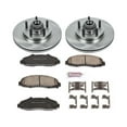 thumbnail image 3 of Power Stop Front Stock Replacement Brake Pad and Rotor Kit KOE1914, 3 of 8