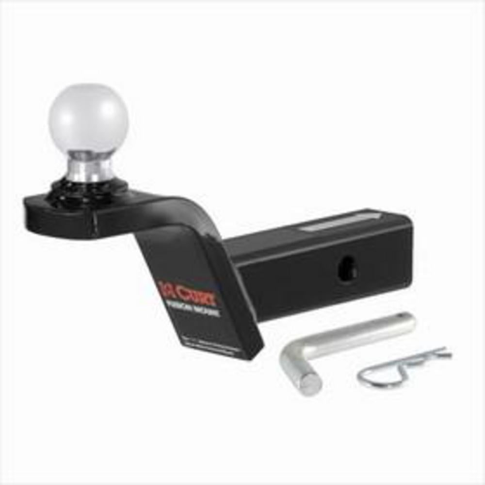 CURT 45155 Fusion Trailer Hitch Mount with 2Inch Ball & Pin, Fits 2In