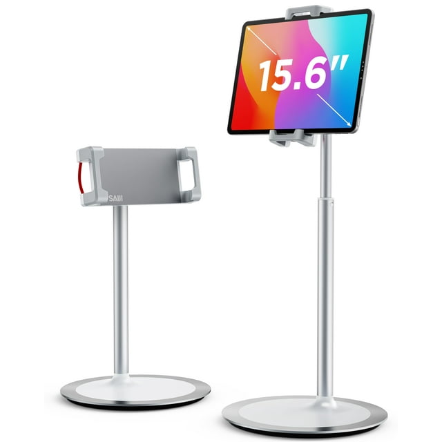 Soporte para tableta SAIJI, altura ajustable de 4,7 a 15,6