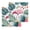 Pink, Green, White, variant on Summer Flamingo Kitchen Dish Towels for Drying Dishes Set of 2, Vintage Brown Palm Leaves Tropical Botanical Waffle Weave Microfiber Hand Tea Bathroom Towels Quick Dry & Absorbent Towel 15.7x23.6