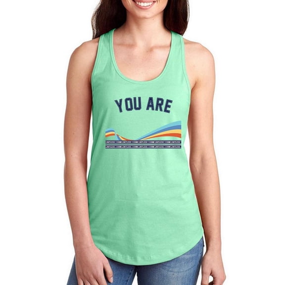 You Are Limitless Rainbow Art Racerback Tank Women -Image by Shutterstock, Female x-Large