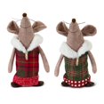 thumbnail image 1 of Melrose International 80747DS 13 Po Polyester Souris&44; Rouge & Vert - Lot de 4, 1 of 1