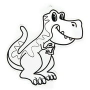 Hello Hobby Ready-to-Paint Clear T-Rex Sun Catcher