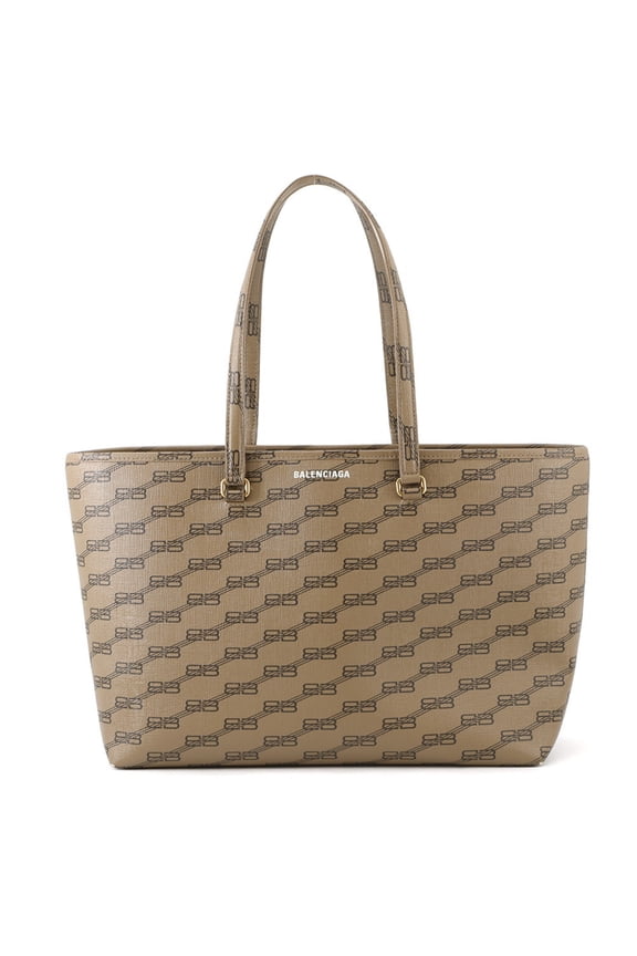 Pre-Owned Balenciaga BB Monogram Signature Shopper Tote Bag 702698 BALENCIAGA (Good)