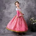 thumbnail image 4 of HAWEE Girls Princess Costume Sleeping Princess Dress Up with Accessories for Halloween Cosplay Carnival Party, 4 of 7