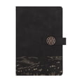 thumbnail image 2 of Dusknt National Style Retro A5 Diary Bo0k, Portable Business Writing NoteBo0k, Durable Hardcover Daily Journal for Work Scheduling, Ofice Records and Holiday Gift Giving, Black, Without a Pan, 2 of 4