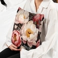 thumbnail image 6 of Peony Set of 2 Velvet Throw Pillow Covers Inserts for Bed Pillow, Decorative Pillows - 16x16 18x18 20x20 Inches with Unique Patterns for Various Occasions, 6 of 6