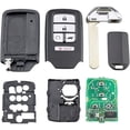 thumbnail image 6 of Easy to Use Keyless Key Fob Remote Control Replacement for 2016 - 2020 Honda CR-V EX-L,Pilot EX-L, Elite, Touring Touring KR5V2X V44 433MHz 5 Buttons, 6 of 6