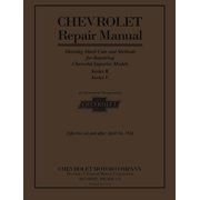 Detroit Iron OEM 1925 - 1926 Chevrolet Car, Pickup, & Truck Repair Shop Manual