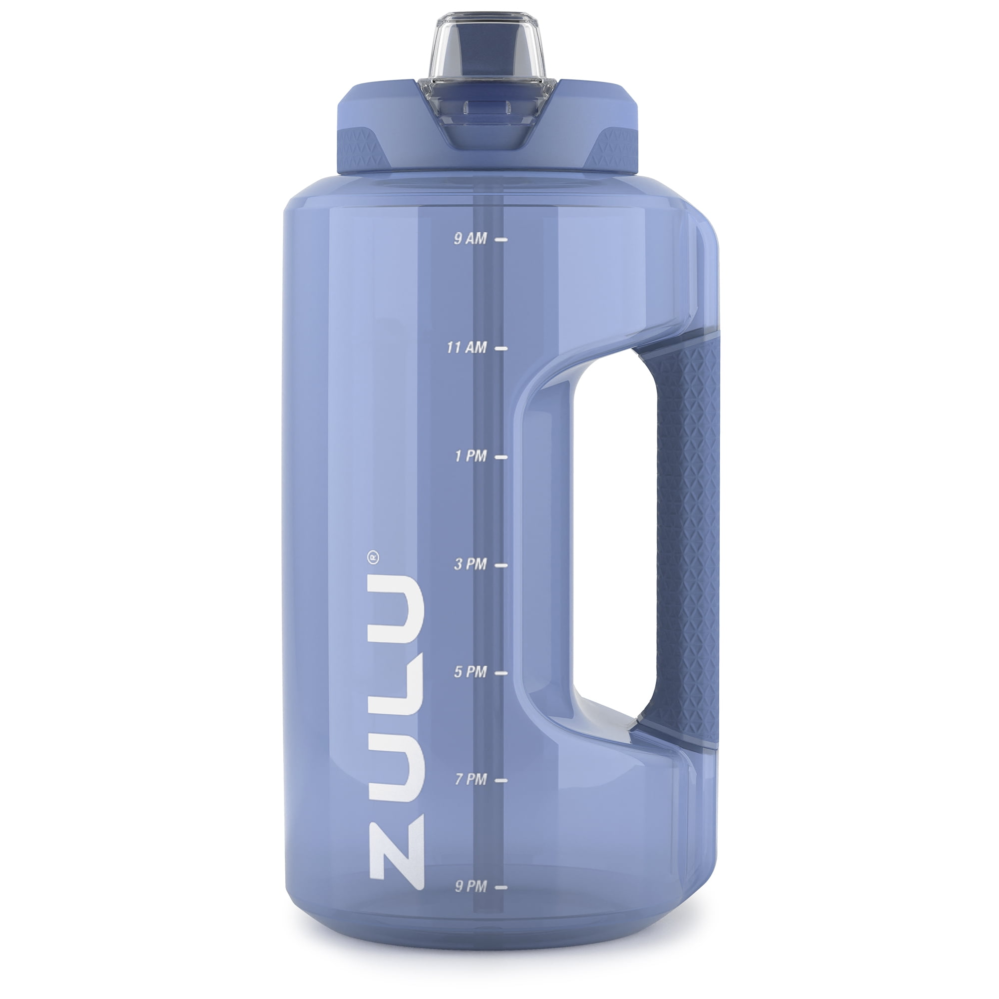 (4 pack) Zulu Goals 64oz Half Gallon Plastic Goals Water Jug