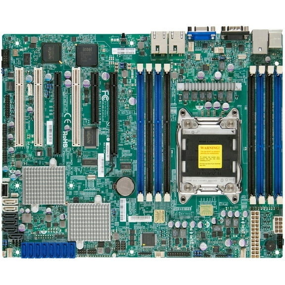 Supermicro X9SRH-7F Server Motherboard -Socket LGA 2011 - Intel C602J Chipset - ATX