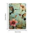 thumbnail image 2 of Vintage Hummingbird and Sunflower Metal Wall Art - Rustic Teal Decor with Floral and Aviary Design for Home, Porch, Coffee Shop, or Bar, Porch Decoration|Rustic Decor|Iron Construction, 2 of 8