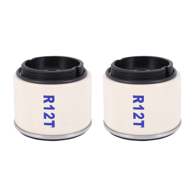 4X R12T Fuel /Water Separator Filter Engine for 40R 120AT S3240 NPT ZG1/4-19 Parts Complete Combo Filter Cartridge,4*R12T Filter elements