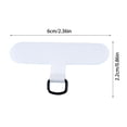 thumbnail image 3 of Phone Lanyard Patch, Safety Tether Tab Detachable Anti Lost Universal 2 Layer, Tear Resistant Tether Patch Phone Accessories Lanyard Tab for Smart Phones Most Phones Cell Phones, 3 of 10