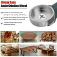 thumbnail image 4 of Riforla Wood Angle Grinding Wheel Wood Carving Spi Ked Disc Grinding Wheel with Teeth Wood Grinding Shaping Disc for Angle Grinders 16mm Bore Carbide Angle Grinding Wheel R Otary Disc, 4 of 5