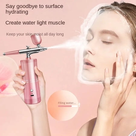 LOPNGLS Mini Beauty Airbrush Air Compressor Kit Single Action Paint Spray Gun Pen Portable Air Brush