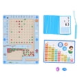 thumbnail image 1 of Tablero de laberinto de multiplicación magnética, juguete para aprendizaje de matemáticas, Educación Temprana, rompecabezas de cuentas de madera, juguete de clasificación, 1 of 9