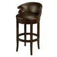 thumbnail image 2 of Impacterra Princetown Swivel Counter Height Stool - Distressed Cherry, 2 of 2