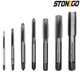 thumbnail image 3 of STONEGO-taladro de mano cónico de acero, 5 piezas/7 piezas, punta en espiral, rosca de tornillo estriado recto, M3/M4/M5/M6/M8/M10/M12, 3 of 5