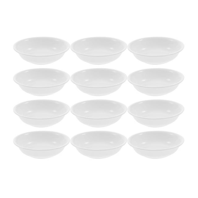 ColoMX 12 piezas de cajas de salsa de 12 piezas platos ketchup platos para tazones pequeños tazones tazones