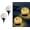Warm, variant on Solar Ground Lights- 2 Pack Garden Waterproof LED Glass Crack Decorative Lights-Solar In-Ground Landscape Path Lighting for Pathway Patio Yard Walkway.