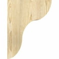 thumbnail image 3 of 6"W x 12"D x 16"H Carmel Rough Sawn Corbel, Douglas Fir, 3 of 9