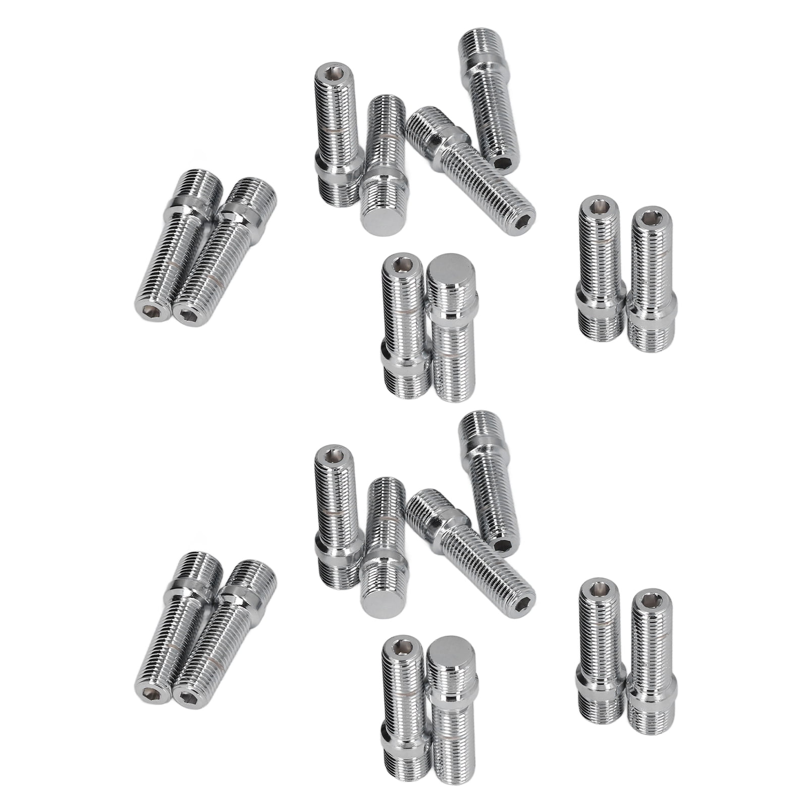 FAGINEY Wheel Stud Conversion Kit, Extended Wheels Studs 20Pcs For TT A3 S3 A4 S4 A7 A8 S7