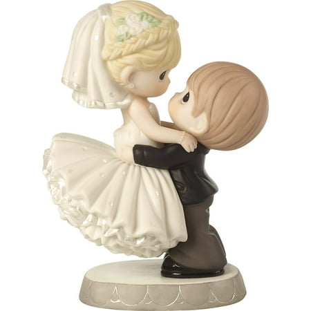 Precious Moments 172007 Best Day Ever - Groom Lifting Bride Wedding Cake Topper