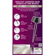 Schwarzkopf Keratin Color Root Permanent Hair Color Kit, Dark Brown, 1 Use