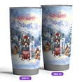 thumbnail image 2 of Hello Welcome Winter The Ski Boston Terrier Snowy Day 20oz Stainless Steel Tumbler Insulated Cup with Lid Gentleman Dog Lover Gifts - 13013, 2 of 5