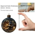 thumbnail image 4 of Lekihaqq Christmas Flat Ornaments tore Animals Series Plastic Hanging Decorations Reading Companions Festive Home Decor Holiday Shelf Display, 4 of 6