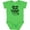 Apple Green, variant on Inktastic Myrtle Beach is My Happy Place with Palm Trees Boys or Girls Baby Bodysuit